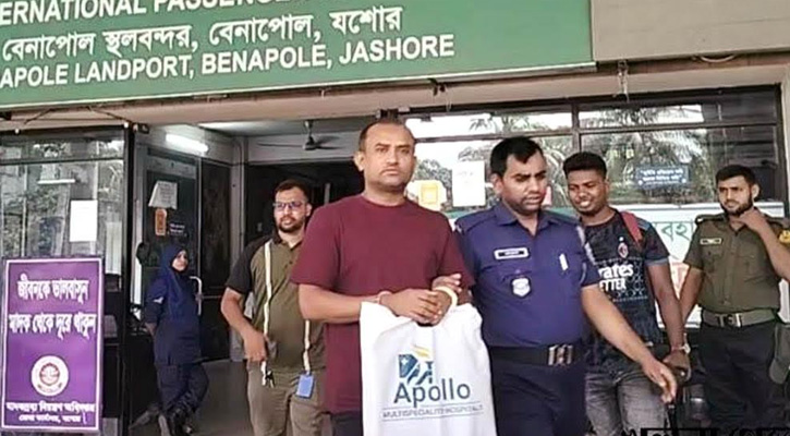 বেনাপোল ইমিগ্রেশন দিয়ে ভারতে যাওয়ার সময় যুবলীগ নেতা জামিল আহম্মেদ আটক