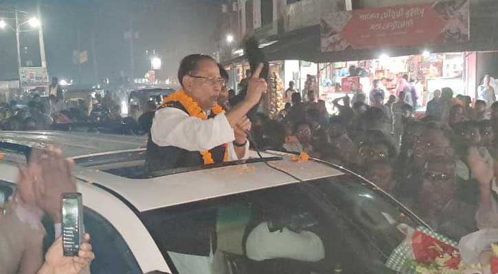 আব্দুর রহমান দলের মনোনয়ন নিয়ে নির্বাচনী এলাকায়; জনতার উচ্ছ্বাস