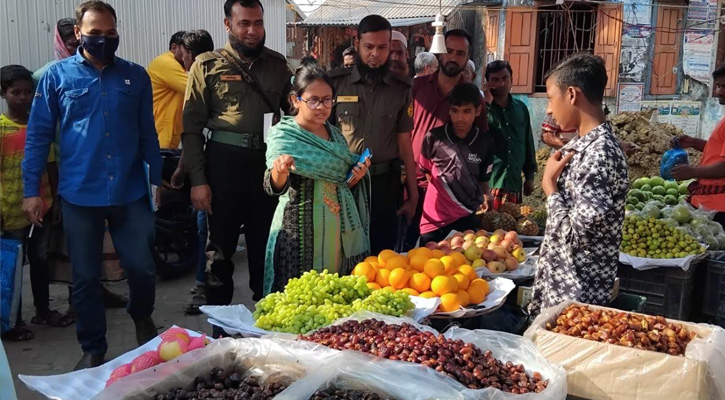 কালাইয়ে বাজার অভিযানে জরিমানা, ইউএনও’র কঠোর হুঁশিয়ারি