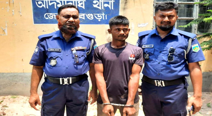 আদমদীঘিতে বার্মিজ চাকুসহ এক যুবক গ্রেপ্তার