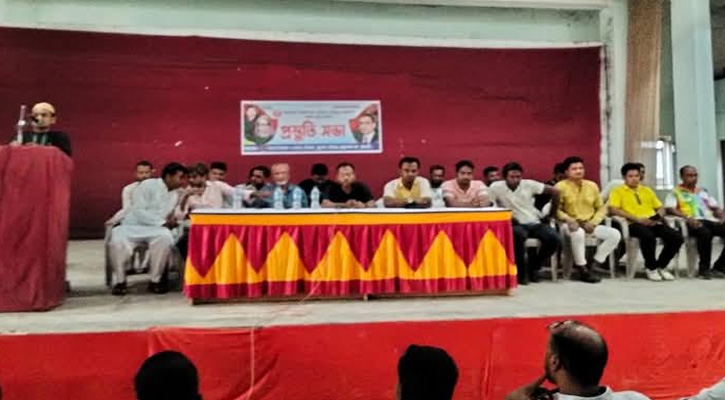 তানোরে স্বেচ্ছাসেবক দলের প্রস্তুতি সভা অনুষ্ঠিত