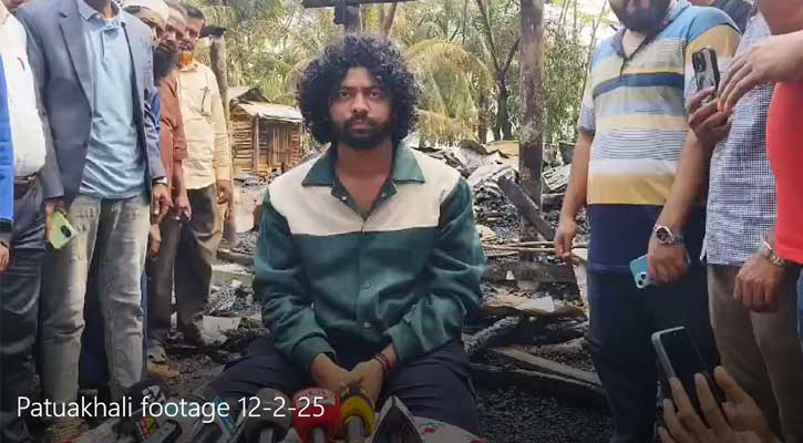 ঘর নির্মান ও দোষীদের গ্রেফতারের দাবি কাফি’র
