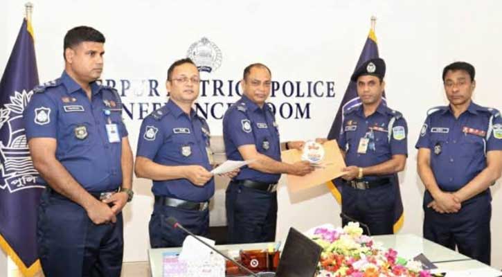 নকলা থানার হাবিবুর রহমান দ্বিতীয়বারের মত শ্রেষ্ঠ অফিসার ইনচার্জ নির্বাচিত