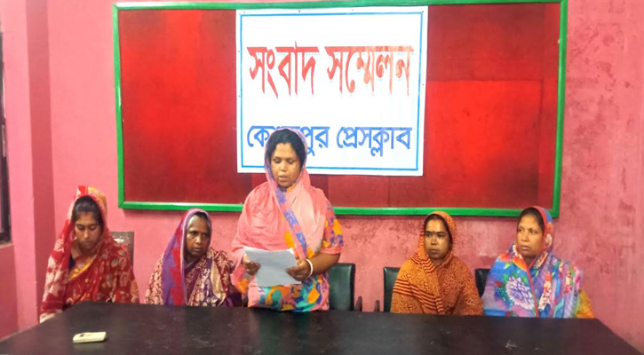 কেশবপুরে মিথ্যা মামলায় কায়পুত্র সম্প্রদায়ের পুরুষেরা ঘরছাড়া