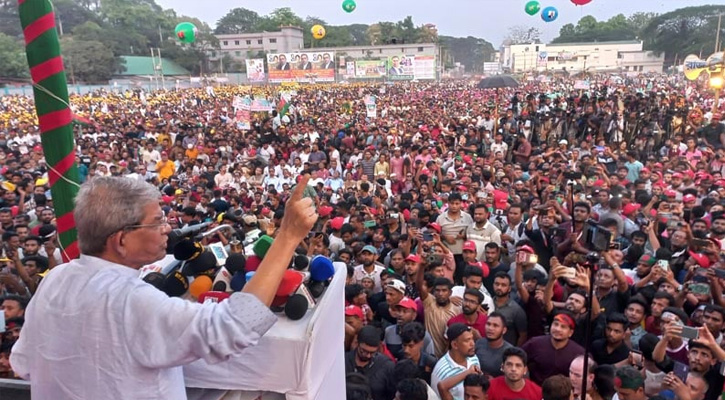 ‘দেশের ১৮ কোটি মানুষ আওয়ামী লীগকে চায় না’ — মির্জা ফখরুল