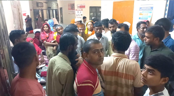 রাজবাড়ীতে ট্রাক-মোটরবাইক মুখোমুখি সংঘর্ষে শ্রমিক নিহত,  আহত ২