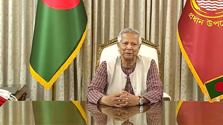 দেশবাসীকে ঈদের শুভেচ্ছা জানালেন প্রধান উপদেষ্টা
