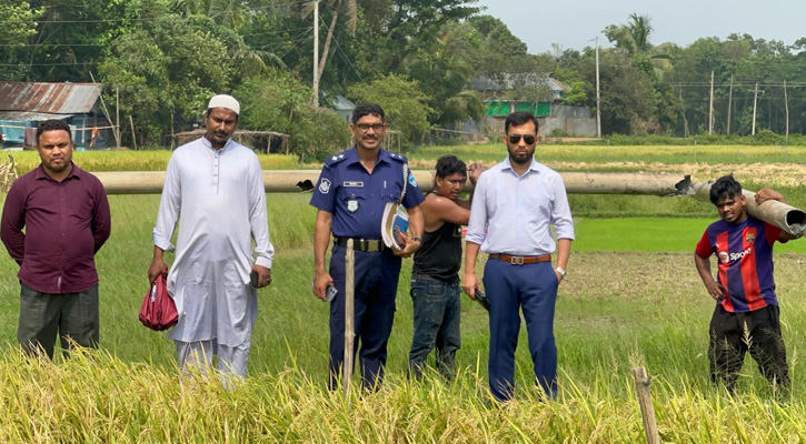 মুরাদনগরে কৃষি জমি রক্ষায় ভ্রাম্যমান আদালতের অভিযান, জরিমানা
