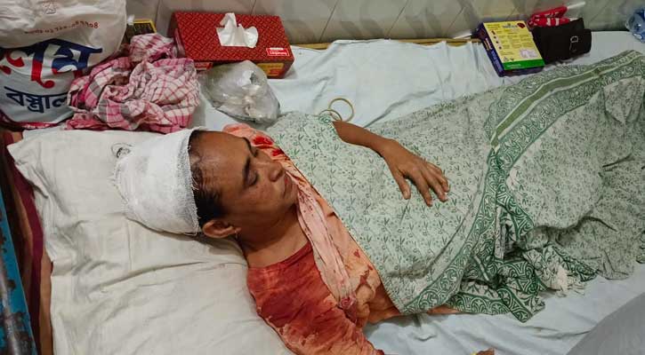 সদরপুরে জমি দখলে বাধা দেওয়ায় হামলা