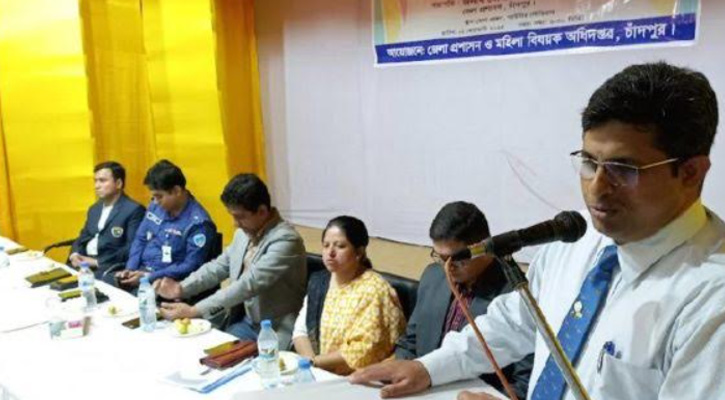 চাঁদপুরে বাল্যবিবাহ প্রতিরোধে সচেতনতা মূলক সেমিনার অনুষ্ঠিত হয়েছে