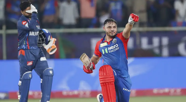 লখনৌকে হারিয়ে নাটকীয় জয় তুলে নিলো দিল্লি