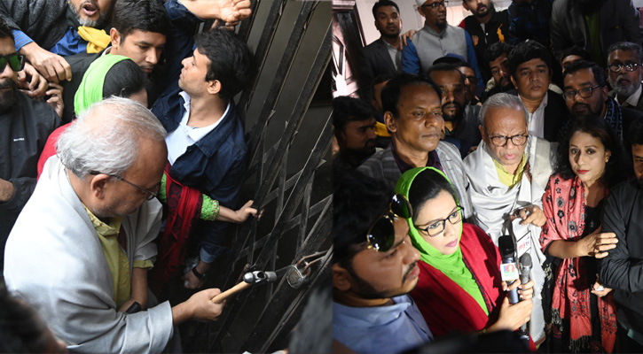 তালা ভেঙে কেন্দ্রীয় কার্যালয়ে ঢুকলেন বিএনপির নেতা-কর্মীরা