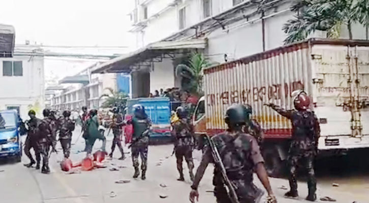 গাজীপুরে অর্ধশতাধিক কারখানা বন্ধ ঘোষণা, বিজিবি মোতায়েন