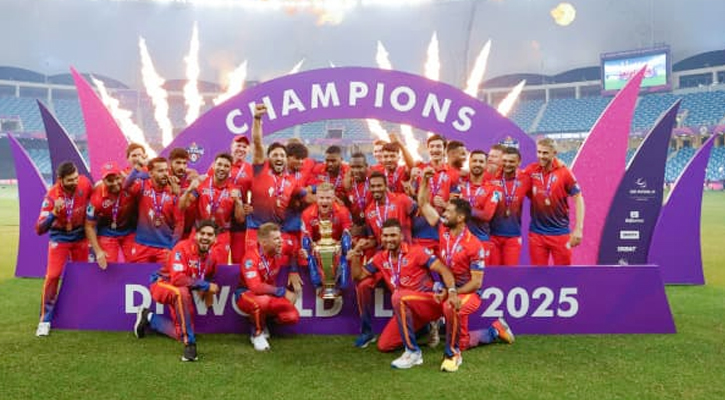 ডেজার্ট ভাইপার্সকে ৪ উইকেটে হারিয়ে চ্যাম্পিয়ন দুবাই ক্যাপিটালস