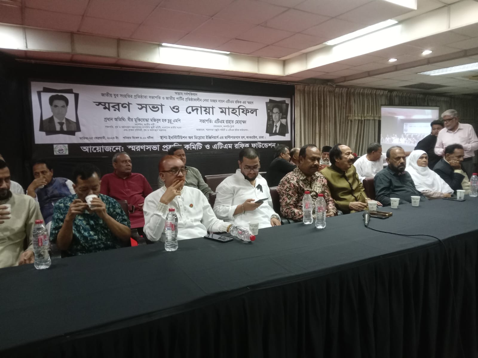রফিকের মতো ত্যাগি রাজনীতিকদের হাত ধরেই জাতীয় পার্টি আজ প্রতিষ্ঠিত-চুন্নু