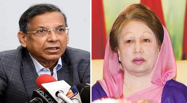 বিদেশে খালেদার চিকিৎসায় আইনমন্ত্রীর না
