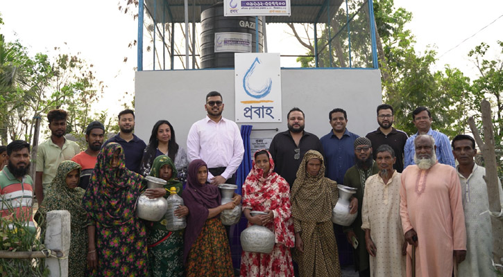 সঙ্কটপ্রবণ অঞ্চলে ১৬ বছর ধরে নিরাপদ পানি সরবরাহ করে যাচ্ছে ‘প্রবাহ’