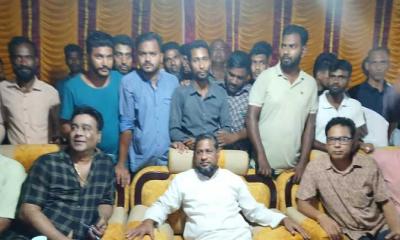 বাগেরহাটে সর্বজনীন রাধা মন্দিরে নামযজ্ঞ অনুষ্ঠানে বিএনপি নেতাদের পরিদর্শন
