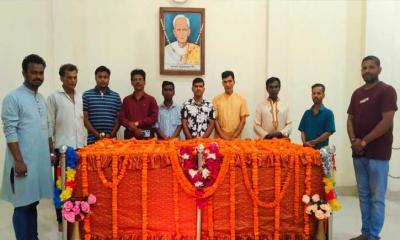 রমেশ শীলের ৫৮তম মৃত্যুবার্ষিকীতে বিনয়বাঁশী শিল্পীগোষ্ঠীর শ্রদ্ধা নিবেদন