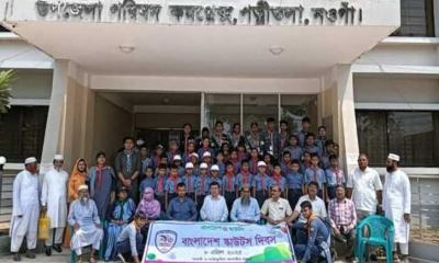পত্নীতলায় যাথাযথ মর্যাদায় বাংলাদেশ স্কাউট দিবস উদযাপন