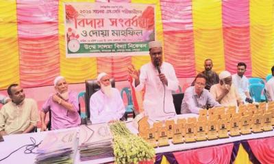 উম্মে সালমা বিদ্যা নিকেতনের এসএসসি পরীক্ষার্থীদের বিদায় সংবর্ধনা