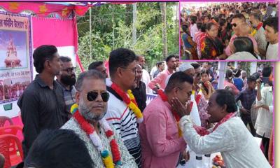 মতুয়া মন্দিরে ভক্তদের মিলনমেলায় কাজী খায়রুজ্জামান শিপন