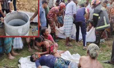 ঝিনাইগাতীতে কূয়া খনন করতে গিয়ে দুই আদিবাসীর মর্মান্তিক মৃত্যু