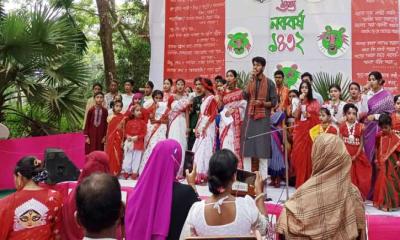 বোয়ালখালীতে সম্মিলিত বর্ষবরণ উদযাপন পরিষদের উদ্যোগে বর্ণাঢ্য বর্ষবরণ উৎসব উদযাপন