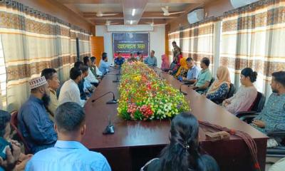 গনহত্যা দিবস উপলক্ষে বাঘাইছড়িতে আলোচনা সভা