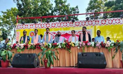 চা শিল্পাঞ্চলে ফাগুয়া উৎসবে আনন্দে মেতেছেন চা শ্রমিক জনগোষ্ঠীরা