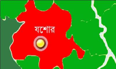যশোরের মণিহার এলাকায় আওয়ামী লীগের মিছিল