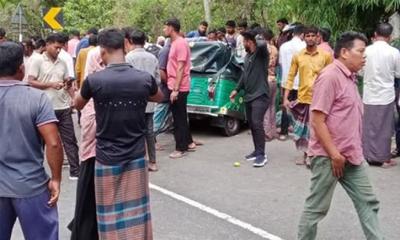 রাঙ্গামাটিতে সিএনজি-পিকআপ সংঘর্ষে প্রাণ গেল ৬ জনের