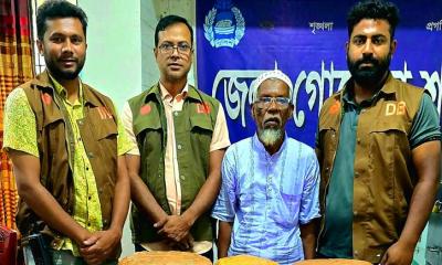 জামালপুরে ডিবির অভিযানে গাঁজাসহ মাদক ব্যবসায়ী আটক