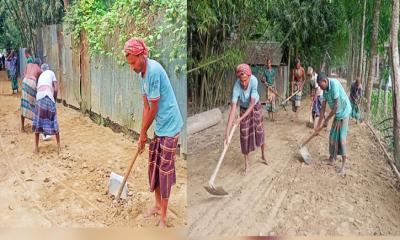 একযুগ পর সংস্কার—স্বস্তিতে সরিষাবাড়ীর এলাকাবাসী