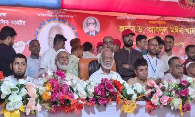 “১৮ কোটি মানুষকে গণতন্ত্রে ফেরানোর উপায় সুষ্ঠু-নিরপেক্ষ নির্বাচন” — ড. আবদুল মঈন খান