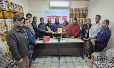 গৌরীপুর সাংবাদিকদের সাথে নবাগত ইউএনও‍‍`র মতবিনিময়