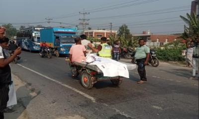 ধামরাইয়ে ট্রাকের ধাক্কায় পোশাক শ্রমিক নিহত