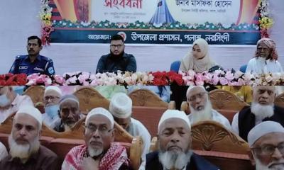 পলাশে সাড়ে ৪ শতাধিক মুক্তিযোদ্ধা পেল সংবর্ধনা
