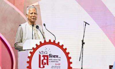শ্রমিকের ন্যায্য স্বীকৃতি ও সুরক্ষা নিশ্চিতে আন্তরিক প্রতিশ্রুতি প্রধান উপদেষ্টার