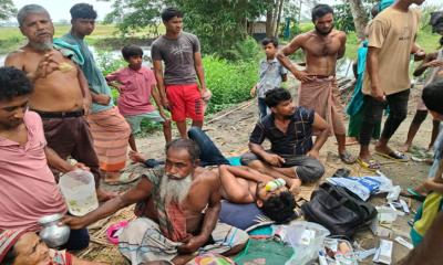 কোটালীপাড়ায় মাছের ঘের নিয়ে দুই গ্রুপের সংঘর্ষ, শিশুসহ আহত ৩০