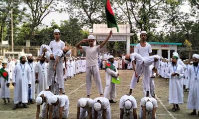 মারকাযুল কারীম সামেলা মাজেদ কওমী মাদ্রাসার উদ্যোগে স্বাধীনতা দিবসের আলোচনা সভা