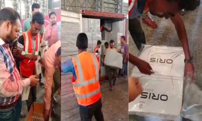 মোংলা বন্দরে ৫ কোটি টাকার অবৈধ সিগারেট জব্দ