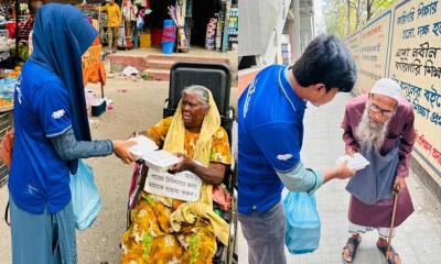 রমজানজুড়ে সুবিধাবঞ্ছিতদের পাশে স্টেপ আপ ফর টুমরো 