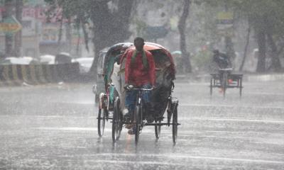 সারাদেশে টানা পাঁচদিন বৃষ্টির পূর্বাভাস