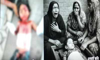 যশোরে ককটেল বিস্ফোরণে আহত শিশু খাদিজার মৃত্যু