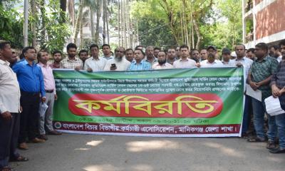 দুই দাবিতে কর্মবিরতিতে দায়রা জজ ও ম্যাজিস্ট্রেট আদালতের কর্মচারীরা