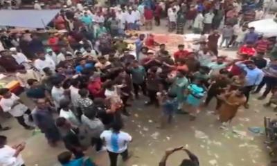 গলাচিপায় খাজনা তোলাকে কেন্দ্র করে বিএনপির দুই গ্রুপের সংঘর্ষ, ককটেল বিস্ফোরণ