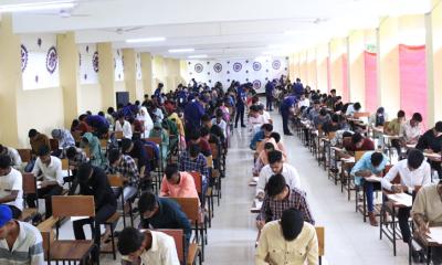 পুলিশের কনস্টেবল পদে লিখিত পরীক্ষা অনুষ্ঠিত