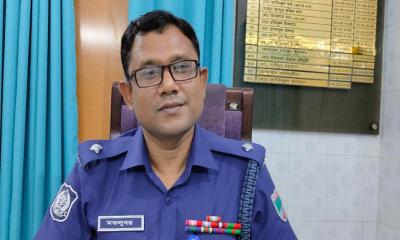 মোরেলগঞ্জে নবাগত ওসির যোগদান