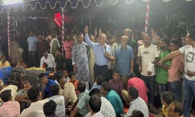 তানোরে লীলা কীর্তন ও যজ্ঞাঅনুষ্ঠানে প্রধান অতিথি বিএনপি নেতা তারেক